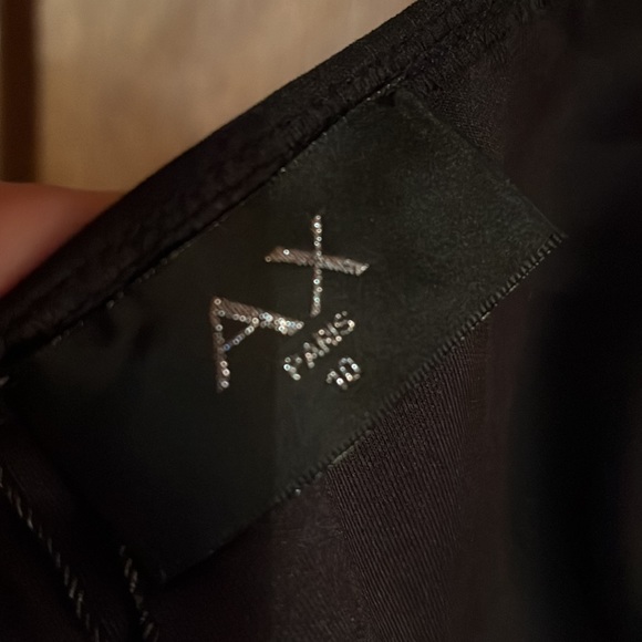 New AX Paris Long Gown Dress Navy Blue size 6 - Picture 8 of 8